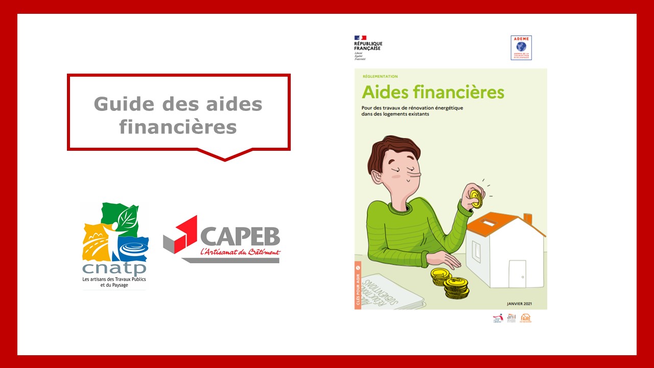 Guide Des Aides Financières ・ CAPEB